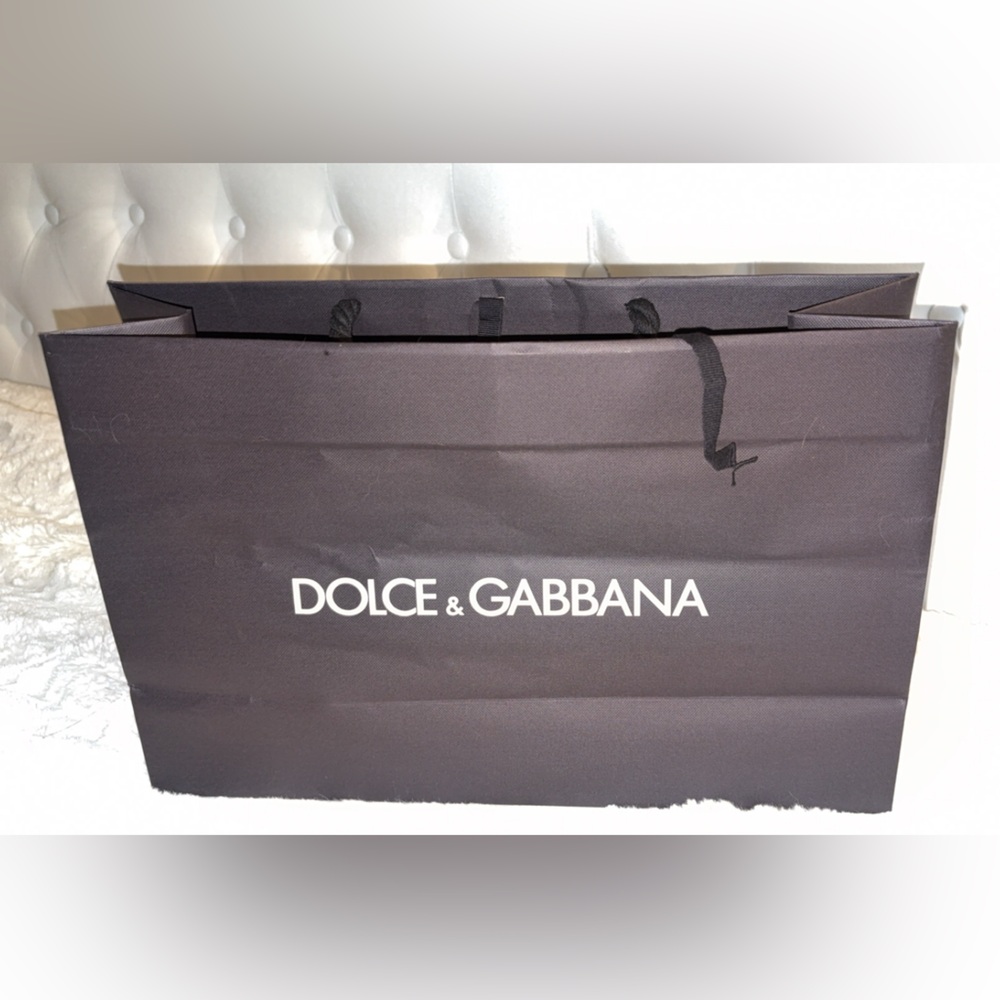 Dolce & Gabbana Black Gift Bag